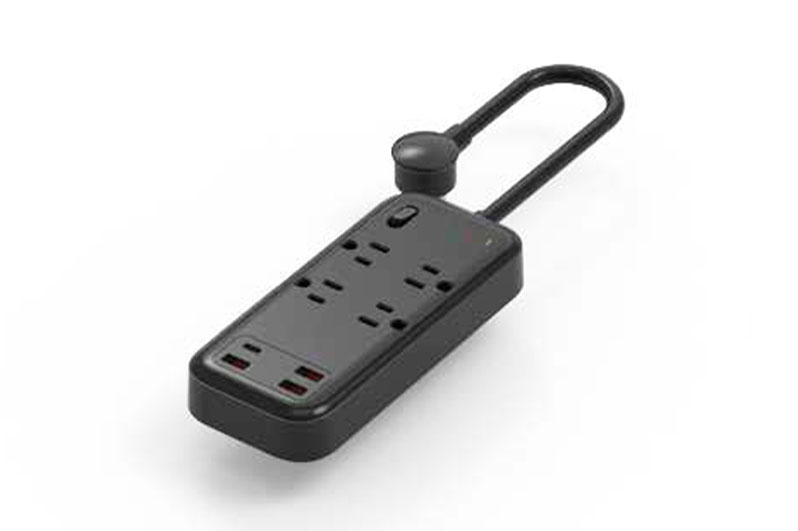 USB插座/插线板/排插(2孔+3USB+PD) | IPS-250V~-2PUK-B